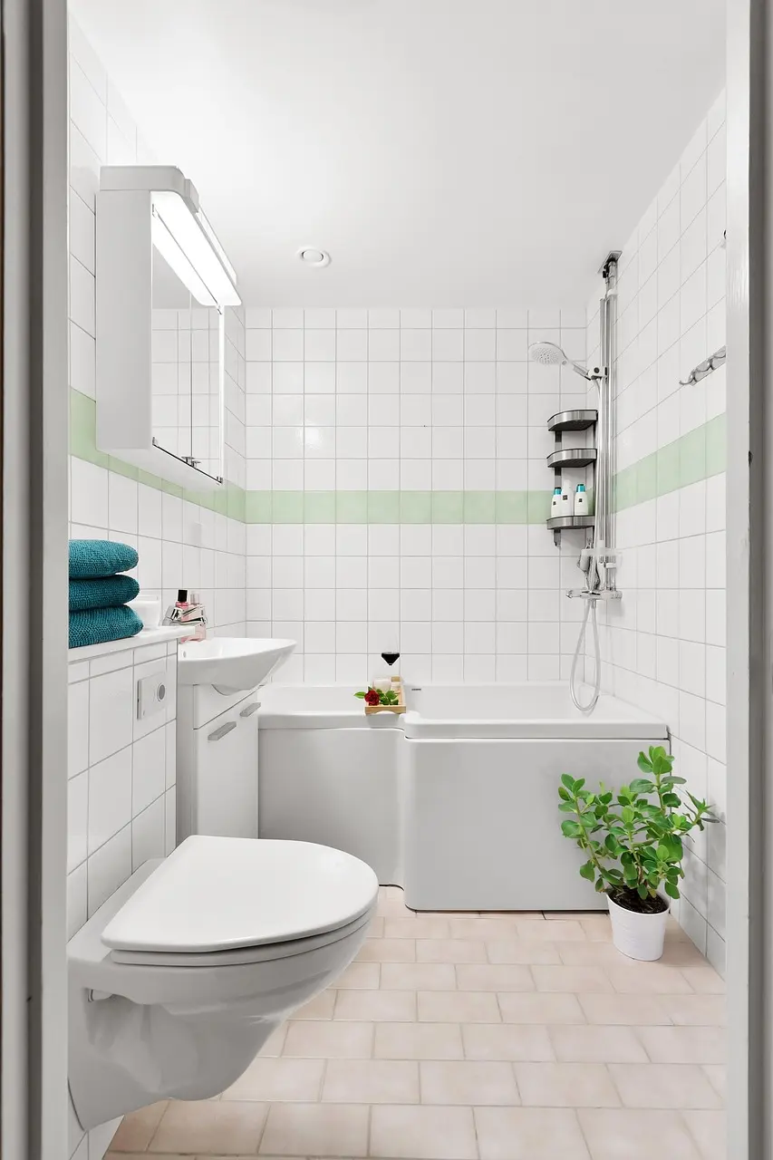 Bathroom — room interior design luxury shower bathtub