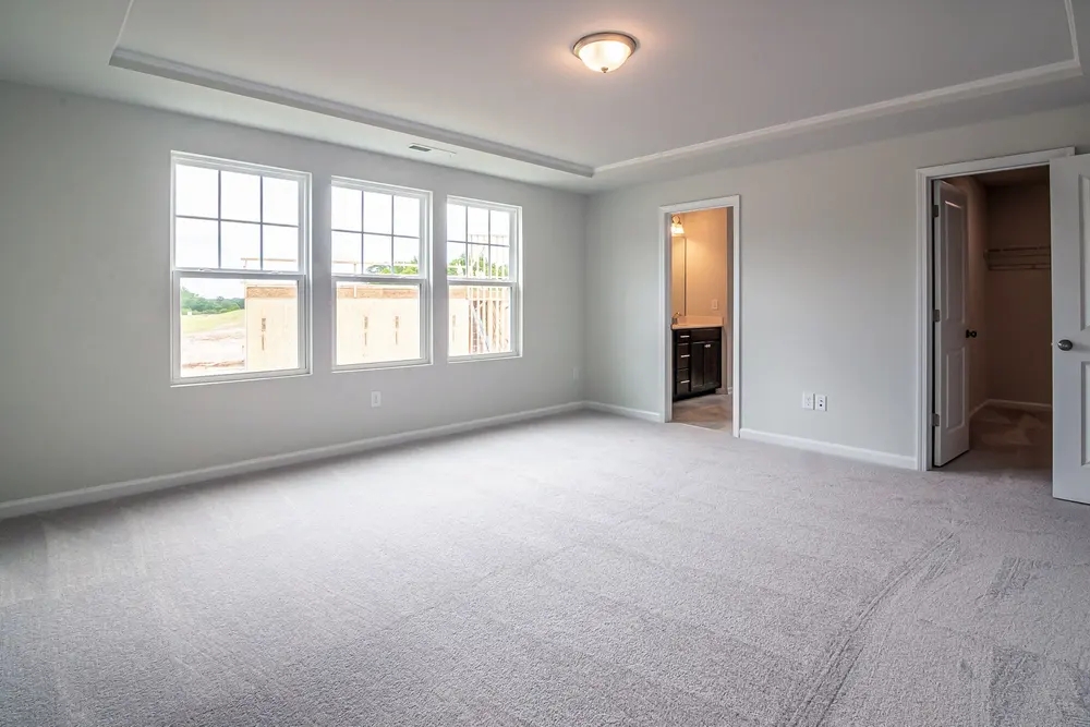 Carpet — bright empty room large windows