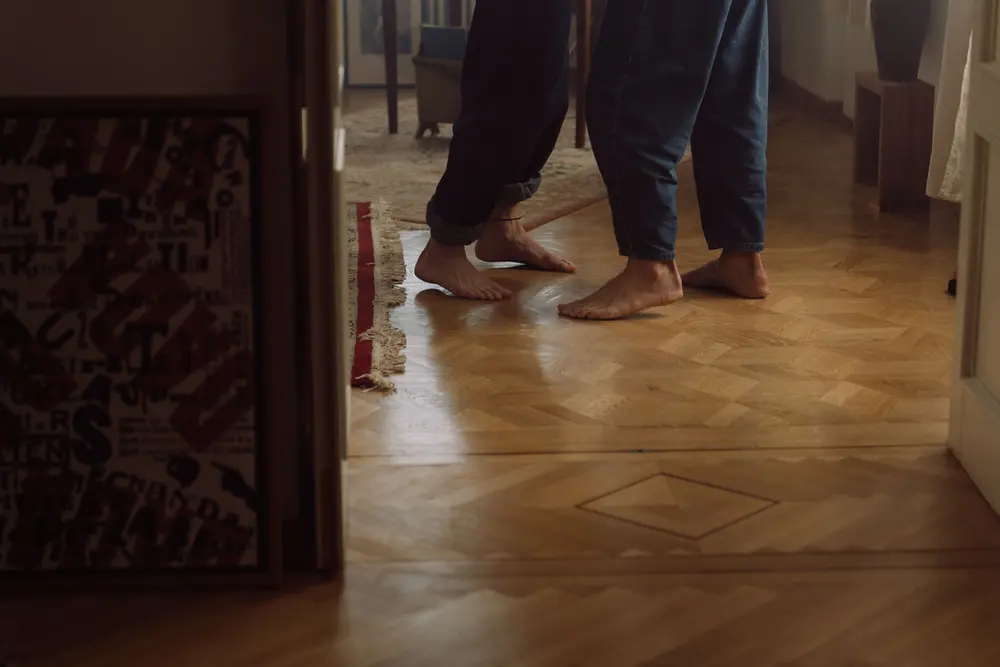 Orange County family enjoying their new floors